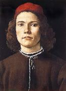 Sandro Botticelli Portrait of a young man oil painting picture wholesale